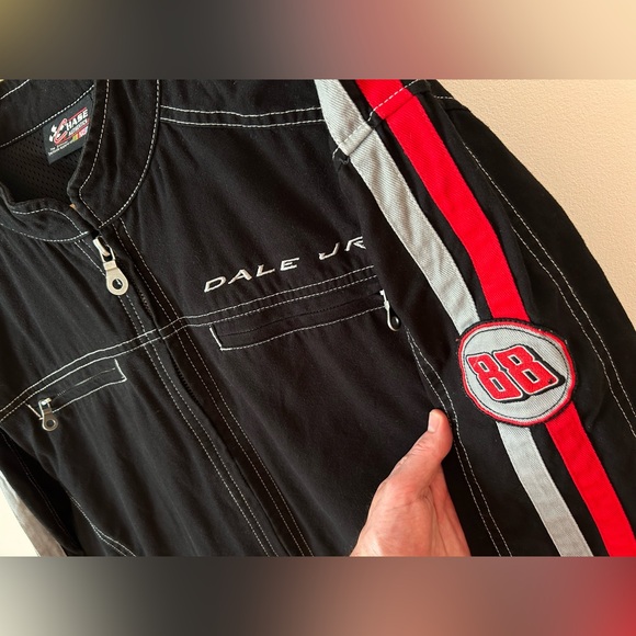 Vintage 2014 Chase Authentics Dale Earnhardt Jr #88 Nascar Racing Jacket Y2K - Picture 6 of 16